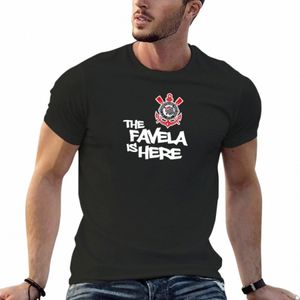 Camisa do Corinthians favela burada tişört gömlekleri grafik tees tees hayvanlar için erkekler sade erkek tişört g0te#