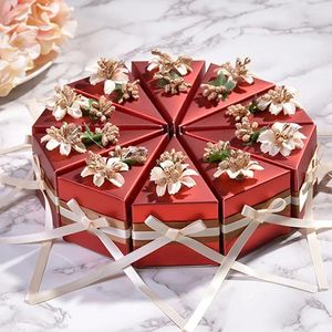 Подарочная упаковка, складная коробка с бабочками, коробки для конфет для свадебного торта, бумажные пакеты для шоколадного печенья, товары для дня рождения, 10 шт., 30