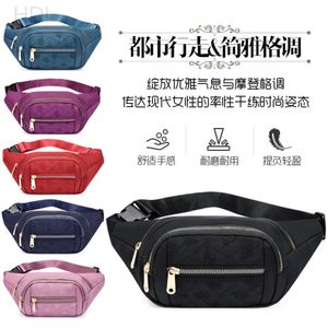 Новая женская поясная сумка через плечо, деловая коллекция, маленькая сумка, нагрудная сумка, спортивная сумка, женская сумка
