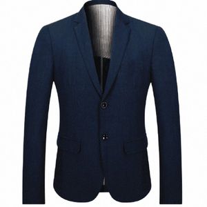 toptan fiyat keten blazer erkekler yüksek kaliteli obez weigth 200kg takım ceket sonbahar artı beden m -4xl 5xl 6xl 7xl 8xl h8z3#