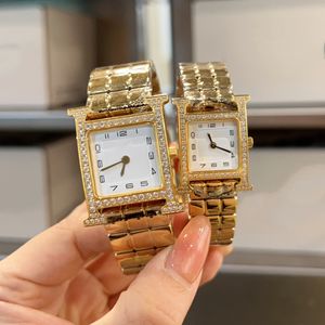 дизайнерские часы HEURE для женщин 21 мм 26 мм T0P, качественные кварцевые часы, женские часы, усовершенствованные материалы, бриллианты, часы в стиле пары, подарки премиум-класса 004