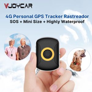 Colares menores dispositivos de rastreamento de GPS humano escuta SOS 4G GPS Rastrear Sistema de alarme para pessoas idosas para idosos