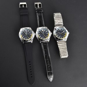 Мужские часы с кварцевым механизмом, высококачественные хрономаты, модельерские часы из нержавеющей стали, посеребренный кожаный ремешок Montre, роскошные часы, водонепроницаемые sb078