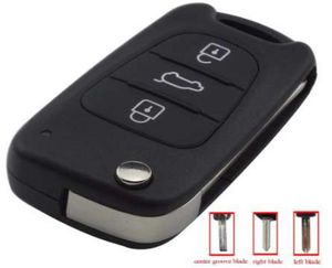 Maizhi 3 pulsanti pieghevole auto chiave Shell per Hyundai Avante I30 IX35 Kia K2 K5 Sorento Sportage custodia chiave Styling6897834