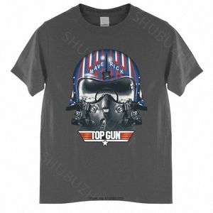 Top Gun Maverick Helmet Официально Мужская футболка Cott с круглым вырезом Летняя стильная футболка Мужские брендовые топы большего размера R9CA #