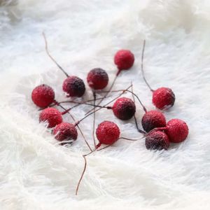 Украшение растений 16 мм имитация хрусталя рождественские искусственные ягоды Декор ручной работы украшения красные маленькие фрукты Bayberry