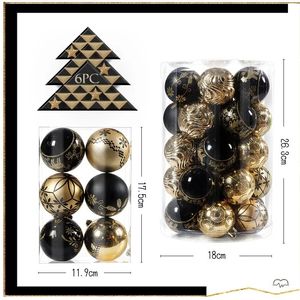 6 pçs 6cm bola de natal decoração de natal pinha árvore de natal ornamentos pendentes para casa navidad ano novo 2023 decoração acessório