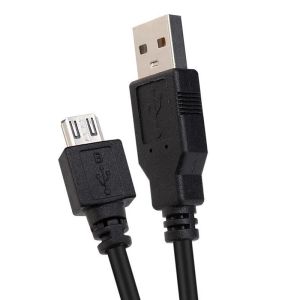 PS4 Pro/Slim USB 2.0 için en kaliteli 1.5m joystick şarj kablosu Microusb'dan Microusb'a Tip B Erkek Kablosu Kontrolör Aksesuarları