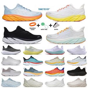 2024 Yeni Clifton 9 Bondi 8 Kawana Koşu Ayakkabıları Erkekler İçin Koşu Ayakkabıları Kadın Tasarımcı Spor Ayakları Pembe Üçlü Siyah Beyaz Erkek Kadın Açık Hava Spor Eğitmenleri Boyut 36-45 ÜCRETSİZ Nakliye