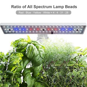 Akıllı Bahçe Hidroponik Büyüyen Sistem İç Mekan Bitki Kiti Otomatik Zamanlama LED Grow Işıklar Ev Saksıları için Su Pompası 240318