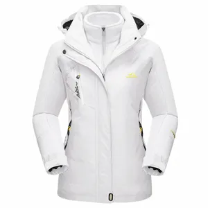 Tacvasen 3 in 1 Winter Fleece Jacke Damen Wasserdichte Ski Snowboard Jacken Arbeit Regen Mantel Outdoor Windjacke Weibliche Parka d93n #