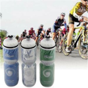 Бутылки для воды без бисфенола А, двухслойное термосохраняющее велосипедное оборудование, спортивная чашка, питьевая столовая, спортивная бутылка, велосипед