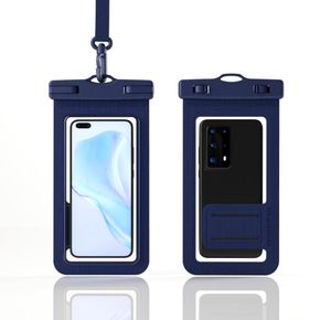 Новая универсальная водонепроницаемая сумка для телефона из ПВХ, плавающая плавающая чистая сумка для хранения, стильные однотонные сумки для мобильных телефонов большого размера