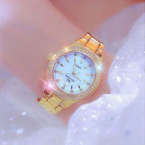Классическая бриллиантовая бренда женские наручные часы 32/36 -мм Quartz Womenwatch Gold Hip Hop Watch для женщин доступный отличный подарок