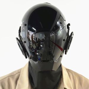 Cosplay siber maske serin kask punk aşınma oyuncak acg mekanik gelecek tarzı bilim kurgu cadılar bayramı parti hediyesi 240307