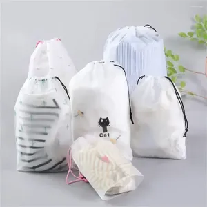 Сумки для хранения Cae, прозрачные пластиковые сумки для макияжа, против истирания, женские эко-милые сумки для путешествий, дорожная обувь