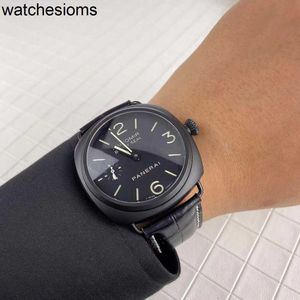 Watch Panerass berühmte Luxus -Armbanduhren Rademir PAM 00292 Automatische mechanische 45 -mm -Männer aus Edelstahl wasserdicht hoher Qualität