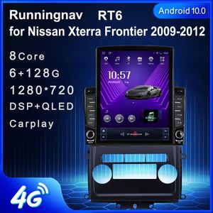9,7-дюймовый новый Android для Nissan Frontier Xterra 2009-2012 Tesla Type Автомобильный DVD-радио Мультимедийный видеоплеер Навигация GPS RDS Без DVD CarPlay Android Auto