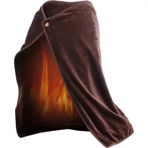 Одеяла электрическое одеяло USB-грелка для дивана-кровати кемпинга тепло с кнопкой фланель приятная