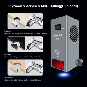 Lazer Ağacı 20W Optik Güç Lazer Modülü Hava Yardımı Nozul Diyotu Diyot CNC Gravür Kesme Makinesi DIY Aletleri