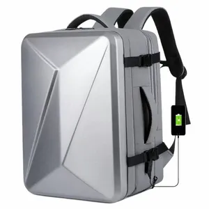 Usblarge вместительный рюкзак с твердым корпусом пригородная сумка для ноутбука 17-дюймовая сумка для компьютера ABS материал дорожный водонепроницаемый чемодан F7AZ #