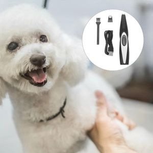 Köpek Giyim Pet Kedi Tırnak Saç Düzenleyicisi USB Şarj Edilebilir Elektrikli Clipper Tımar Aracı Saç Kesimi Tıraş Makinesi (Mavi ve Siyah