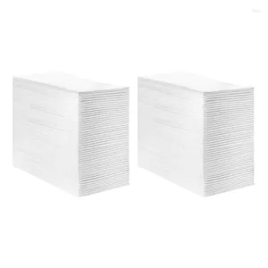 Ложки Linen Feel Полотенца для гостей Одноразовые бумажные салфетки для рук Мягкие впитывающие вещества (белый 200)