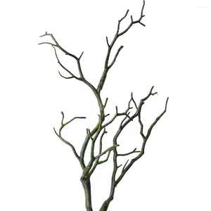 Dekorative Blumen 3 Stück Boho Dekor Vase Zweig böhmische gefälschte Zweige für Dekoration Baum künstlich