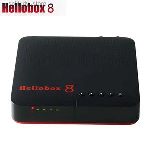 Телеприставка Новый спутниковый ресивер Hellobox 8 DVB-T2 Комбинированный ТВ-тюнер DVB S2 поддерживает воспроизведение ТВ на мобильном спутниковом ТВ-приемнике DVB S2X H.265 Q240330