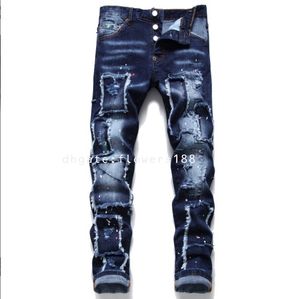 Мужские джинсы совершенно новые международные джинсы amiiriity slim rette fashion джинсовые штаны карандашные брюки.