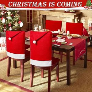 Chair Covers Christmas Hats Dining Room Back Chairs Holiday Party Navidad NoelMöbel & Wohnen, Feste & Besondere Anlässe, Party- & Eventdekoration!