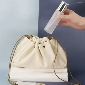 Kozmetik çantalar Japon Kore tarzı güzellik araçları torbası seyahat yıkama torbası tuvalet çizgisi basit paket makyaj cep