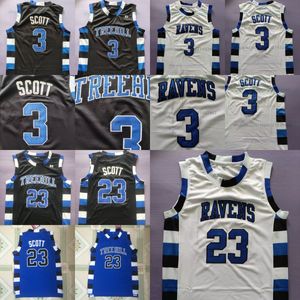 One Tree Hill 23# Lucas Scott 3# Nathan Scott Mens Basketbol Forması Dikişli