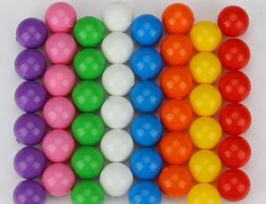Украшение для вечеринки, 38 мм, пустая пластиковая игрушка, торговый цветной шар, подарочный контейнер для конфет, оптовая продажа фестиваля