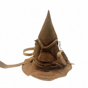 Cadı Şapka Çantası Şube Şapka Yaratıcı Periferik Omuz Taşıma Çantası Pottored Sıralama Şapkası Magic Fi Crossbody Bag Hediye C1XM#