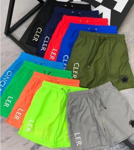 Shorts de grife masculino mais recente calções de praia femininos luxuosos à prova d'água etiquetas bordadas de secagem rápida calções esportivos respiráveis