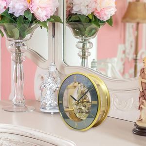 Duvar Saatleri Masa Saati Klasik Yıldönümü Hediye Antika Bakır Alüminyum Alaşım Zamanı Yatak Odası Ev Masası Raf Banyo Ofisi