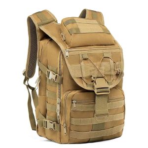 Çantalar 35L Largecapacity Taktik Askeri Sırt Çantası Molle Bug Bag Dizüstü Çekiş Açık Spor Sırt Çantası Yürüyüş Kampı Saldırı Paketi