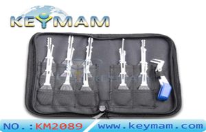 Yüksek kaliteli Klom Süper Otomatik 16 PCS Kilit Seçimi Set Makas Deft El Araç Çilinghith Aracı Lockpick Set 269t1793485