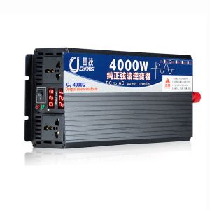 Saf Sine Dalga İnverter 3000W 4000W 5000W Güç DC 12V 24V - AC 220V Voltaj 50/60Hz Dönüştürücü LED DIS ile Güneş Araba İnvertörleri