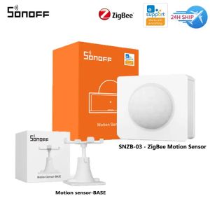 Контроль Sonoff snzb03 mini Zigbee Destor Detcure Deterctor Уведомление о предупреждении о предупреждении дома через Ewelink Работает с Sonoff Zbbridge