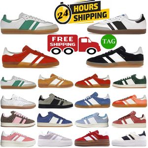 Free Shipping Designer Shoes Vegan OG Sneakers Trainers For Men Women Cloud White Core GAI Black Bonners Collegiate Green Gum Outdoor Flat Sports Sneakers Size 36-45