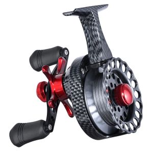 Барабаны 1pcs Ice Fishing Preel Precision Freepool Ice Fishing Reel 3.5: 1 Высокий коэффициент.