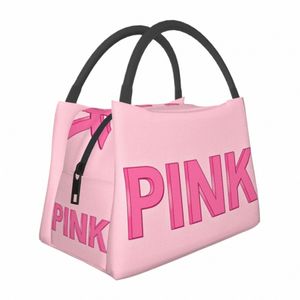 3d принт розовый изолированный мешок для обеда сумка для еды женская сумка для обеда для работы сумка с обедом Kawaii Girl Shcool Пикник Офис A97g #