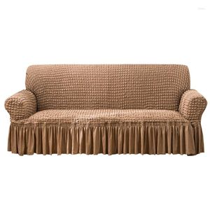 Sandalye 1 adet kapaklar ev kanepe etek düzeni tam paket evrensel düz renk kabarcık sarma kapağı modern minimalist havlu