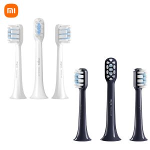 Kontrol Orijinal Xiaomi Mijia T301 T302 Sonic Akıllı Elektrikli Diş Fırçası Kafası DuPont Fırça Başkanı Ağız Hijyeni Yedek Paket Yedek Parçaları