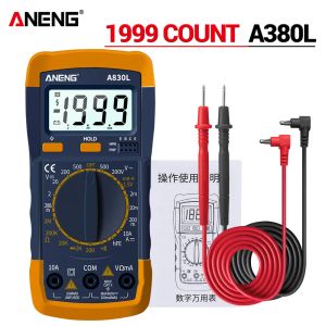 ANENG A830L Dijital Multimetre LCD Voltmetre Ammetre DC Active Voltaj Test Cihazı Makine Volt Amp Ölçer Buzzer Fonksiyonu