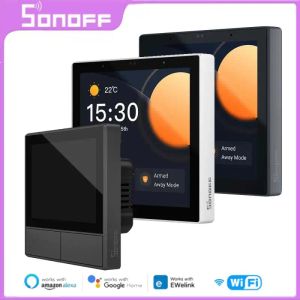 Kontrol Sonoff EU/US NSPANEL PRO Akıllı Sahne Duvar Anahtarı WiFi Akıllı Termostat Ekran Anahtarı Ewelink Alexa Google Home ile Uyumlu
