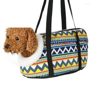 Cão portador pet cães pequenos saco mochila filhote de cachorro gato sacos de ombro ao ar livre estilingues de viagem para fácil de usar