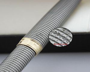 925 Silver Rollerball Kalemler Yüksek Kaliteli Okul Kırtasiye Perakende Lazer Top Kalemleri Yabancı Ticaret Kalemi Hediye Caneta 3D Pen1065885